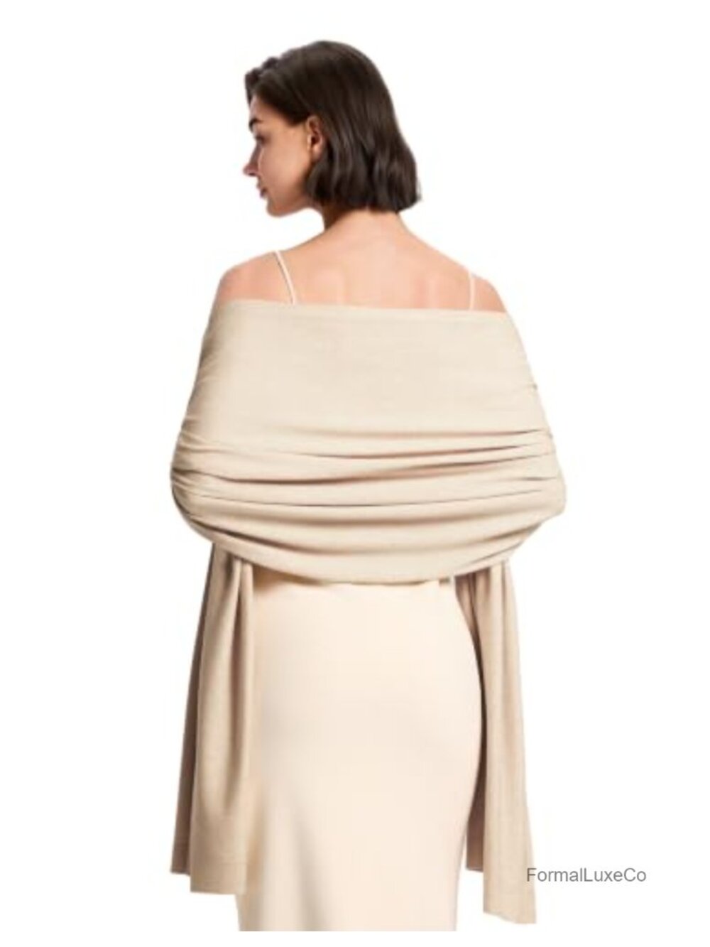 Pashmina Shawl Wrap Viscose Blend Women's Formal Evening Scarf